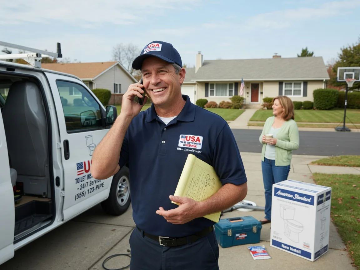 Toilet Installation Mount Braddock, PA FAQs